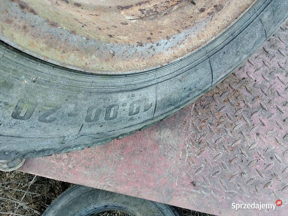 Opony z dętka i z fartuchem 900 20 100 20 Jałowęsy