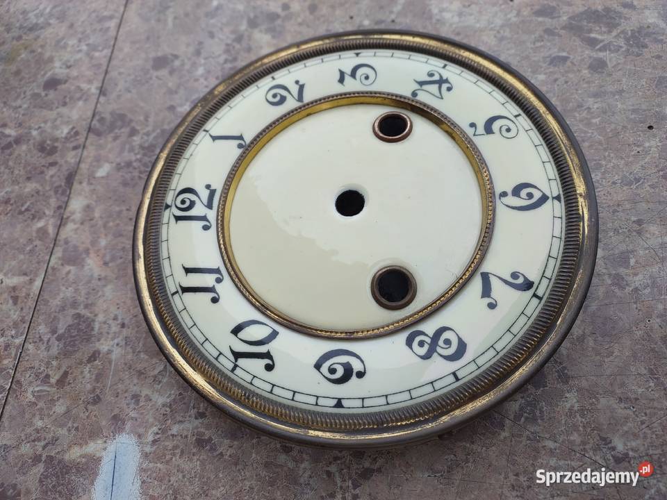 689 Tarcza zegara ściennego GB Gustav Becker 145 Tczew sprzedam