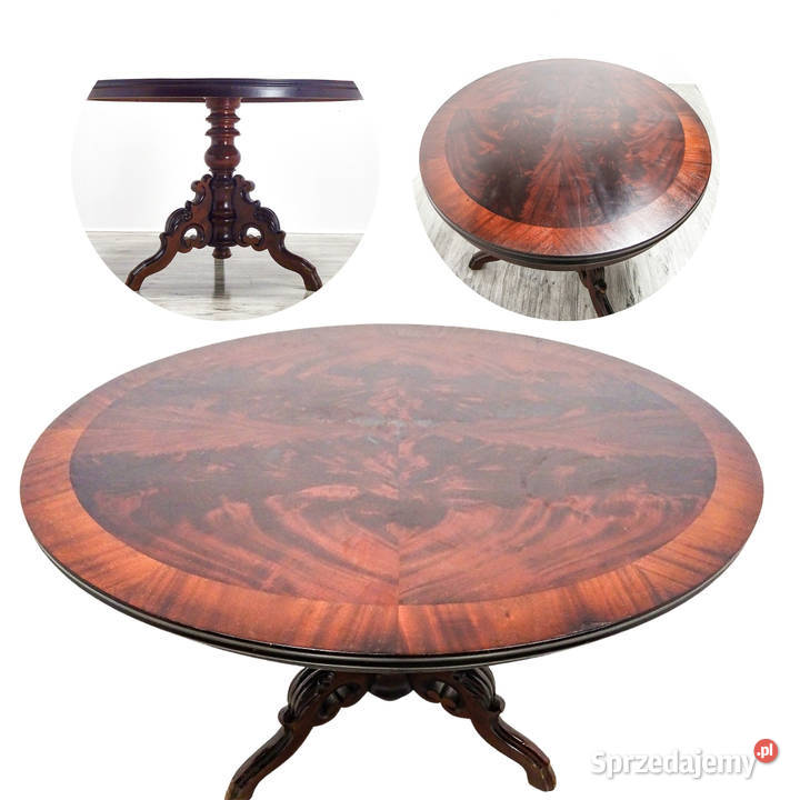 Ława Stolik kawowy rzeźbiony LUDWIK Filip