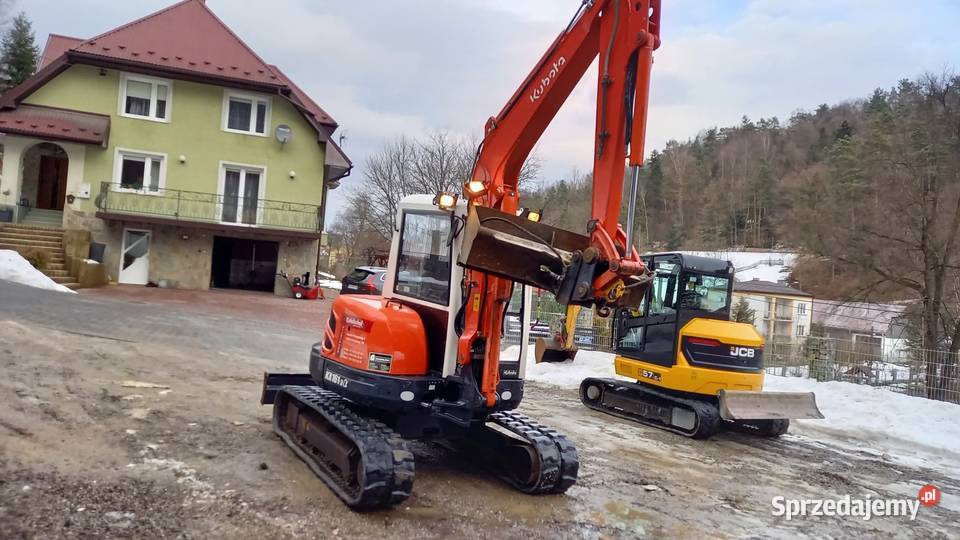 Kubota KX1613 koparka minikoparka gąsienicowa 52 małopolskie Nowy Sącz sprzedam