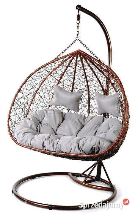 Kosz wiszący ogrodowy BAHAMA brązowy małopolskie Skawina