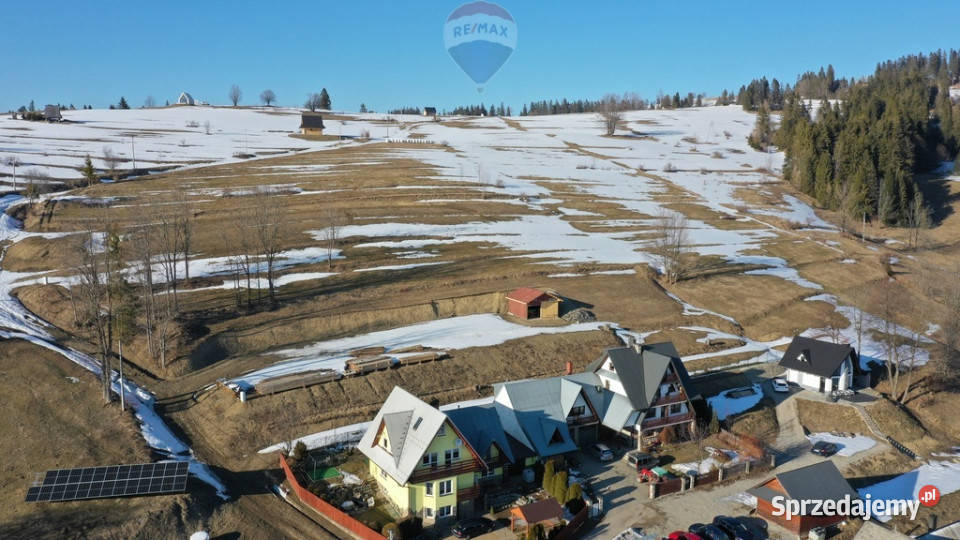DZIAŁKA Z PANORAMĄ TATR 1070 m Sprzedaż małopolskie Rzepiska