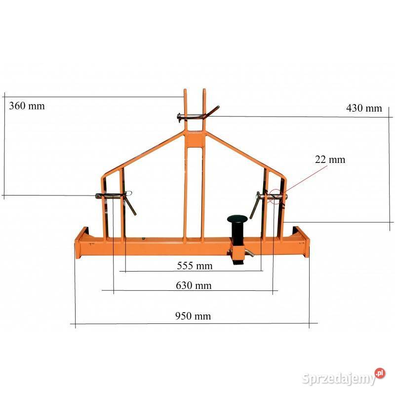 Skrzynia transportowa 100 z kiprem hydraulicznym Tajęcina