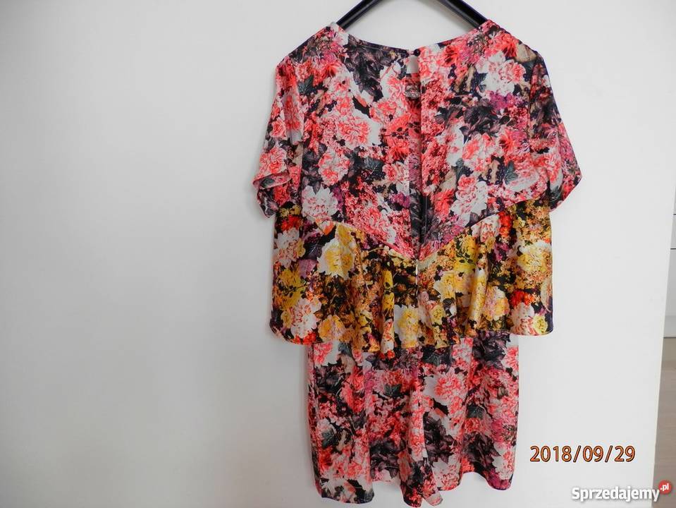 Kombinezon Boohoo Kwiaty Modna Falbana Krótki Łomża sprzedam