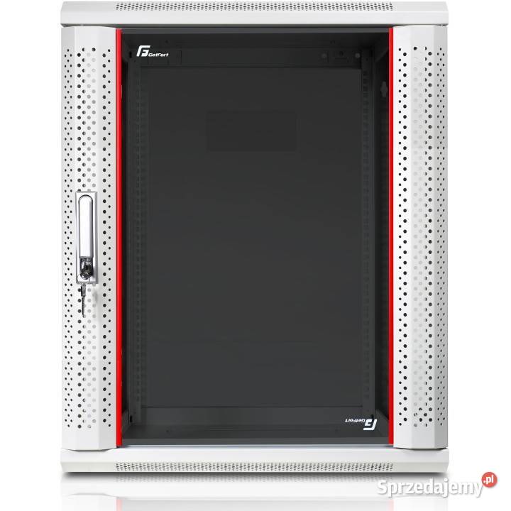 Szafa Rack Getfort 19 15U wisząca szara Knurów