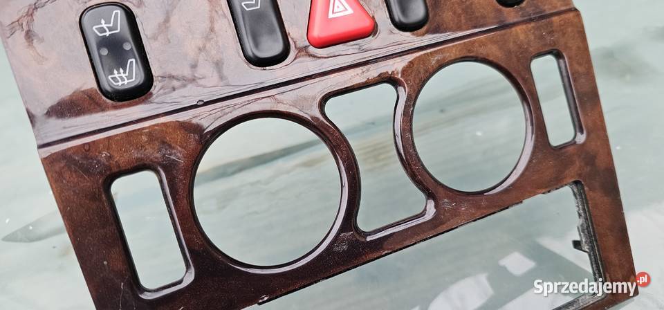 Ramka radia elegance mercedes w210 lift