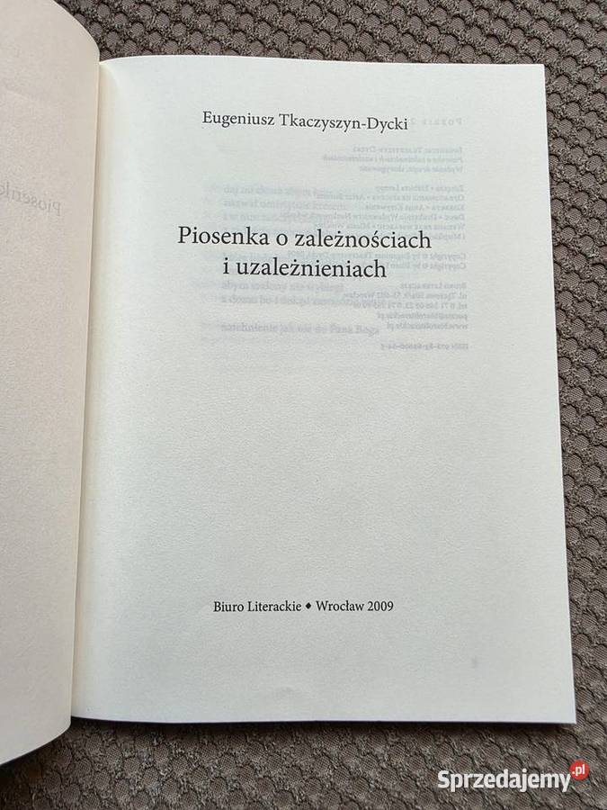 Eugeniusz TkaczyszynDycki Piosenka o małopolskie Kraków