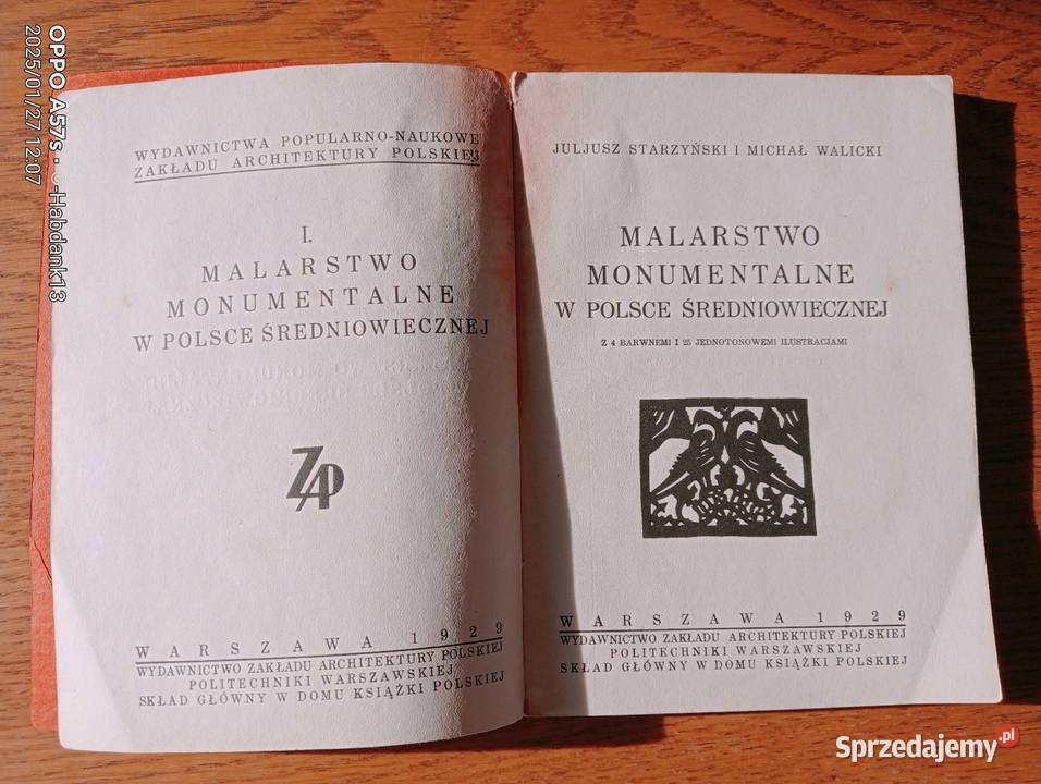 Malarstwo monumentalne w Polsce średniowiecznej Bychawka Trzecia sprzedam