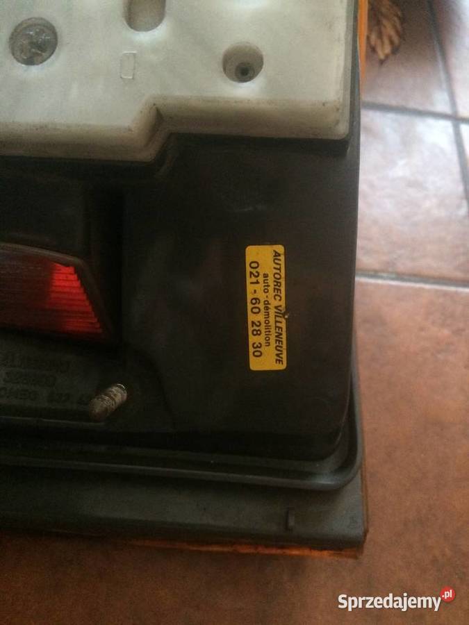 Alfa Romeo Alfasud lampa tył lampy 537424 Kutno