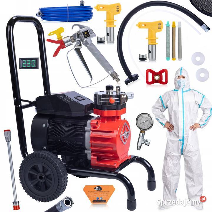 Agregat Malarski Rosfix Red Strong Storm 1100 Malarskie Ludźmierz