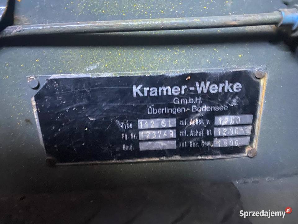 Ładowarka kramer 112 sl Trzebina