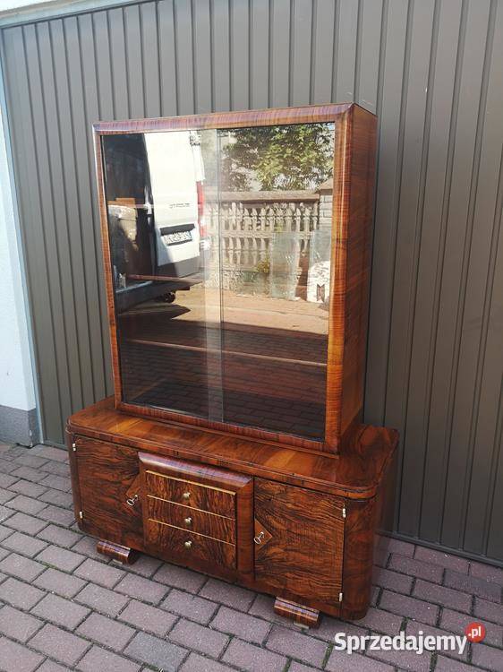 WitrynaSerwantka ARTDECO Politura Orzech Stara Swarzędz