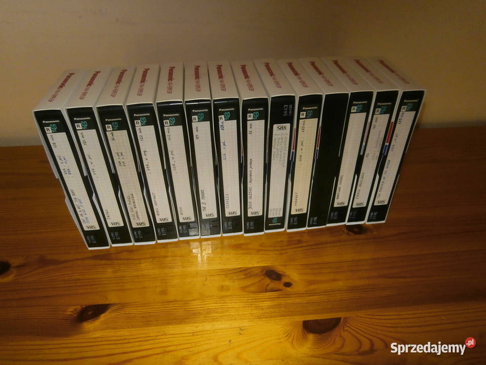 Kasety VHS Panasonic SP 195 14 Łódź