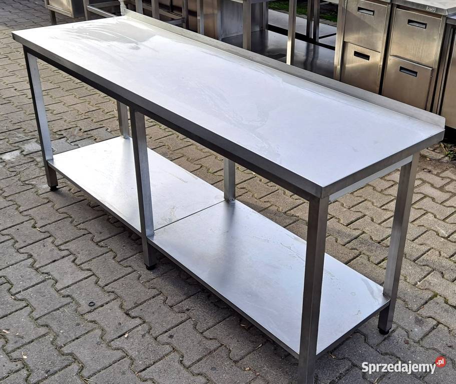 STÓŁ GASTRO Z PÓŁKĄ WZMACNIANY 2006085 M1254N Nowe Skalmierzyce
