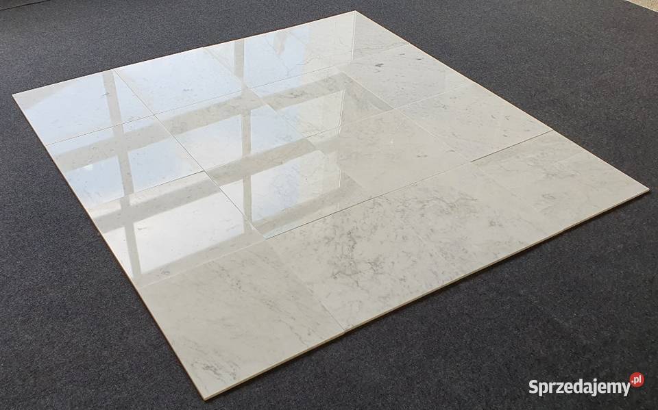 Płytki granitowe marmurowe Bianco Carrara biały