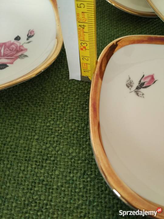 Dżemówki porcelana Bareuther Waldsassen 6 Ropa