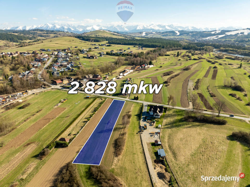 Działka budowlana 28 ar Trybsz Św Elżbiety