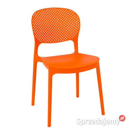 Krzesło pomarańczowe Darmowa dostawa