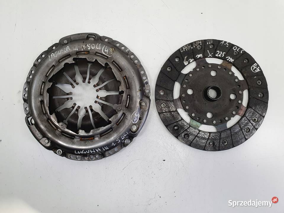 Renault Laguna III 15 DCI SPRZĘGŁO Tarcza docisk Chełm