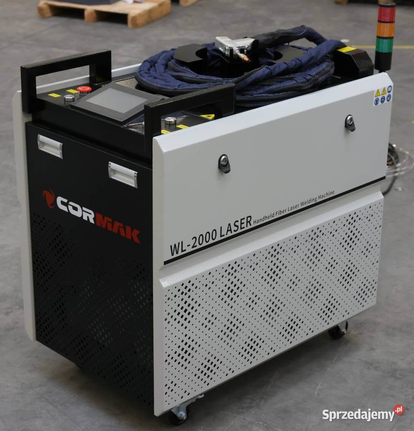 Spawarka laserowa 3w1 2000W 2kW CORMAK WL2000 Produkcja Siedlce