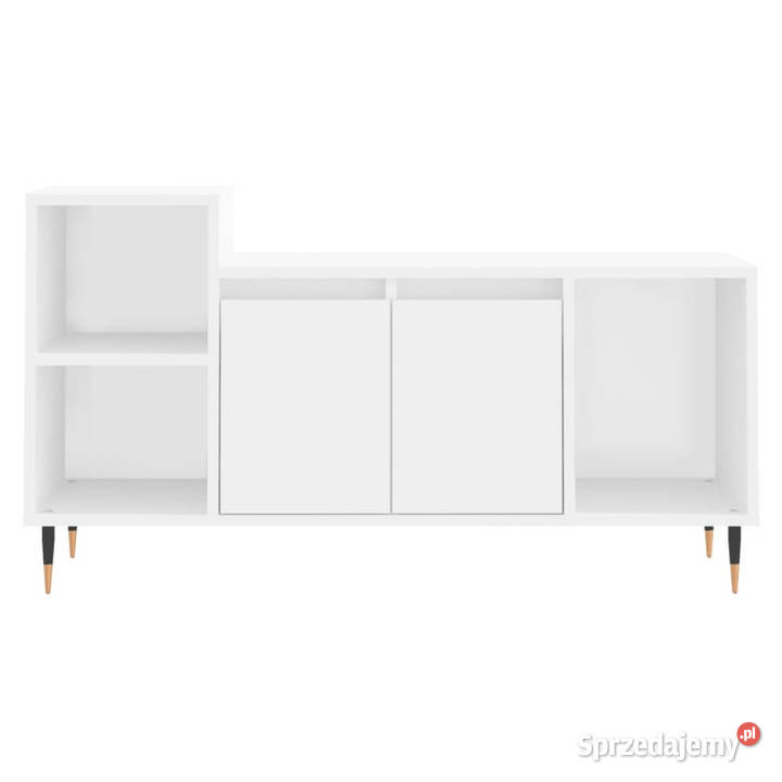 Szafka pod TV biała 100x35x55 materiał Warszawa