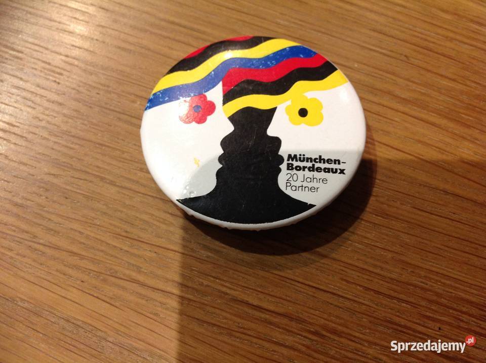 Przypinka Vintage Znaczek Okolicznościowy Nowa Sól
