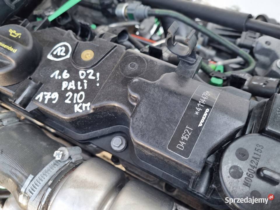 SILNIK KOMPLET Volvo V50 16 D D2 DIESEL Janów