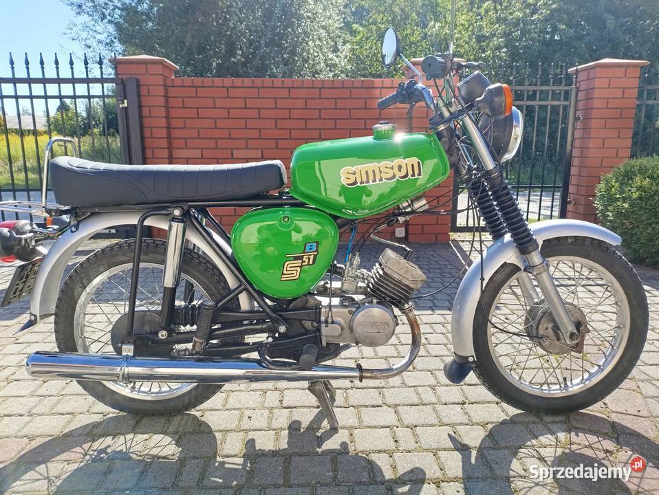 Simson S51 1989r zarejestrowany Sieradz