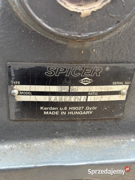SPICER 311211174 Sterowanie Drążek Przegub Pozostałe wielkopolskie Jastrzębniki