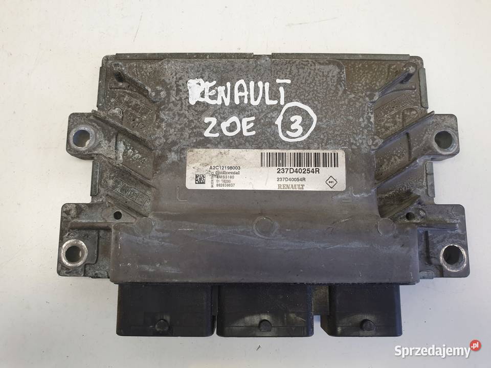 Renault Zoe STEROWNIK SILNIKA komputer Rudka