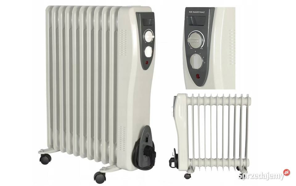 GRZEJNIK ELEKTRYCZNY OLEJOWY 2500W TERMOSTAT 11 małopolskie Skawina sprzedam