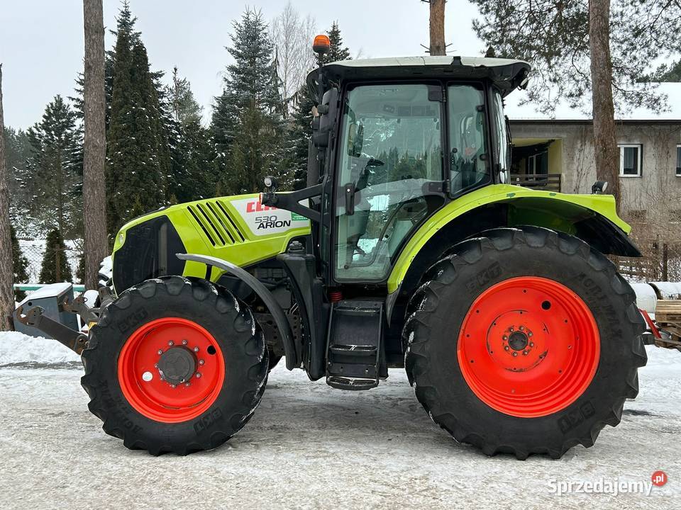 Claas Arion 530 Tuz i wom Ares 620 ATZ MF 6460 Laskowiec