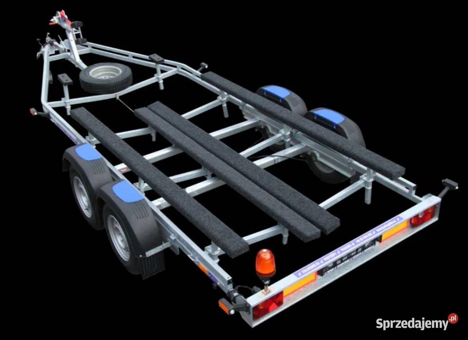Nowa przyczepa podłodziowa PP2500 2 osie DMC Rok produkcji 2026 Pozostałe Płock sprzedam