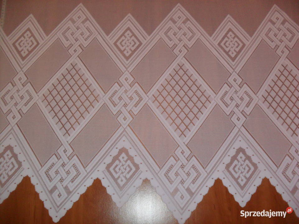 firan gotowa długa 250 balkonżakardowa biała Wrocław