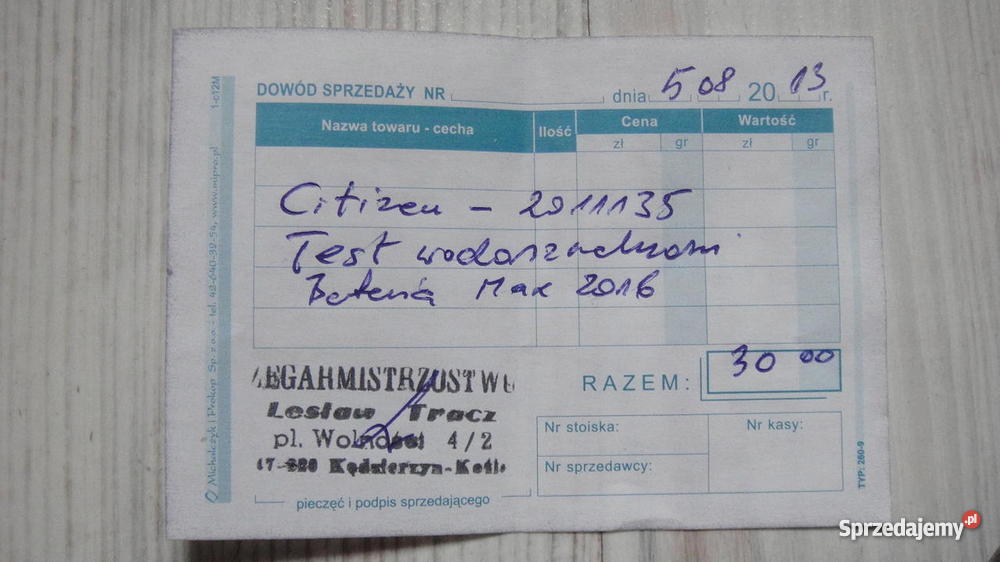 Kultowy zegarek Citizen Promaster GN4S Kędzierzyn-Koźle