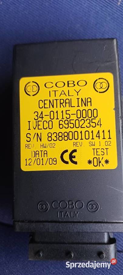 Iveco daily 4 moduł haka Cobo Italy Centralina kujawsko-pomorskie Żnin