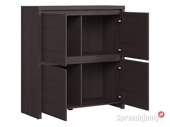 używany komplet mebli pokojowych Black Red White