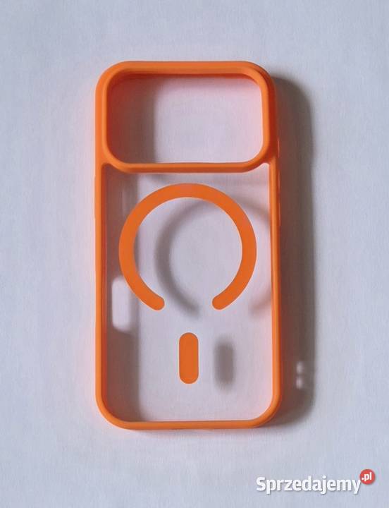 Etuicase przezroczyste z pomarańczowymi Pokrowce, futerały i kabury śląskie