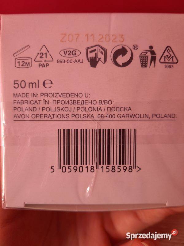 Nawilżający krem aktywujący wit D Avon Anew 50ml Siewierz