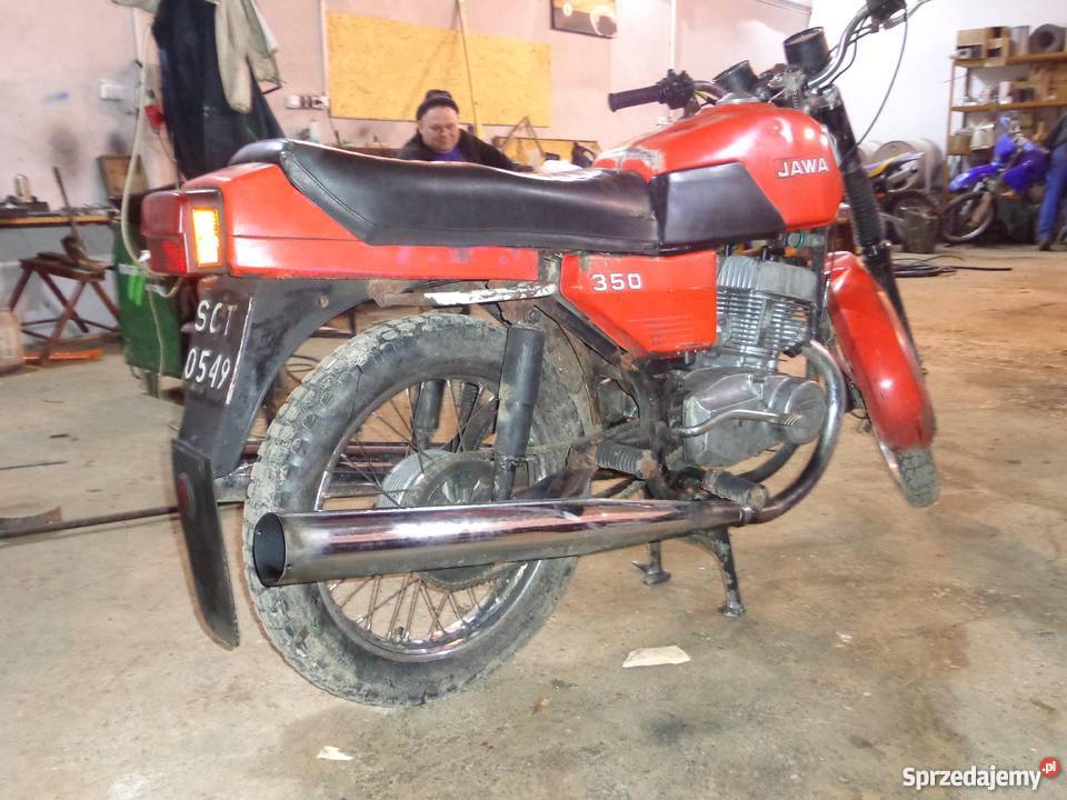 Jawa 350 TS z koszem Velorex 562 ORGINAŁ