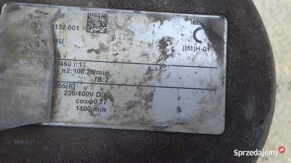przekładnia z silnikiem Lubraniec sprzedam
