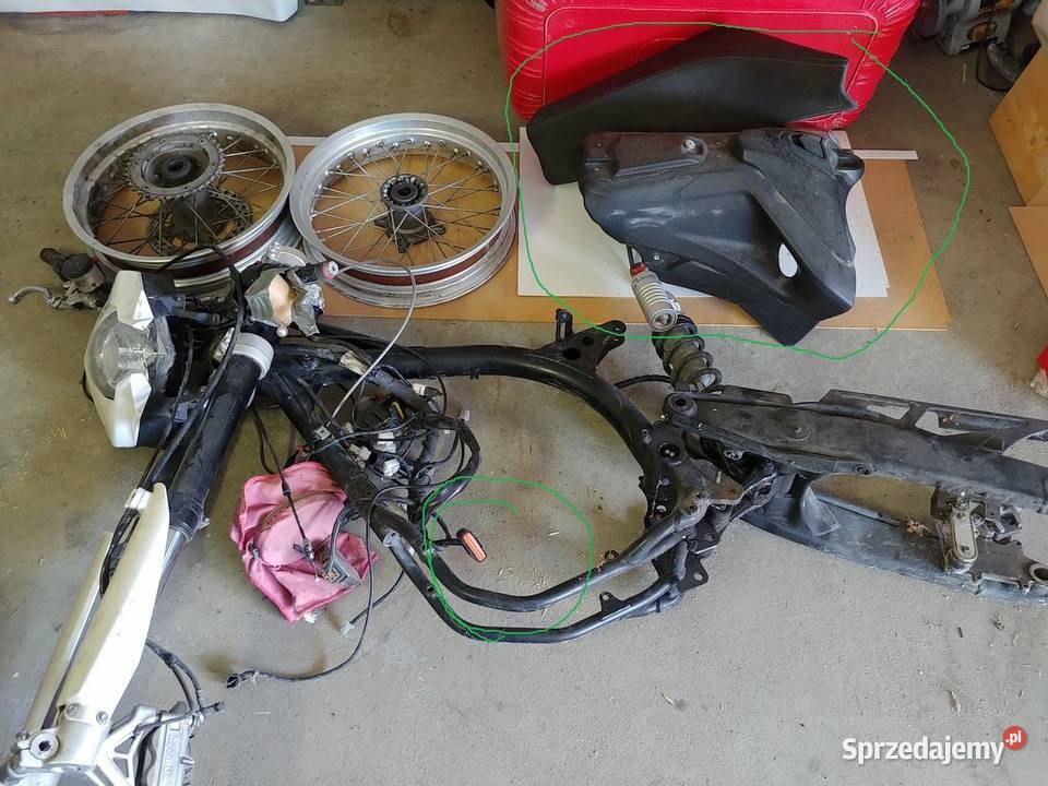 Husqvarna 630 SM SMR wtrysk cała na części Garwolin