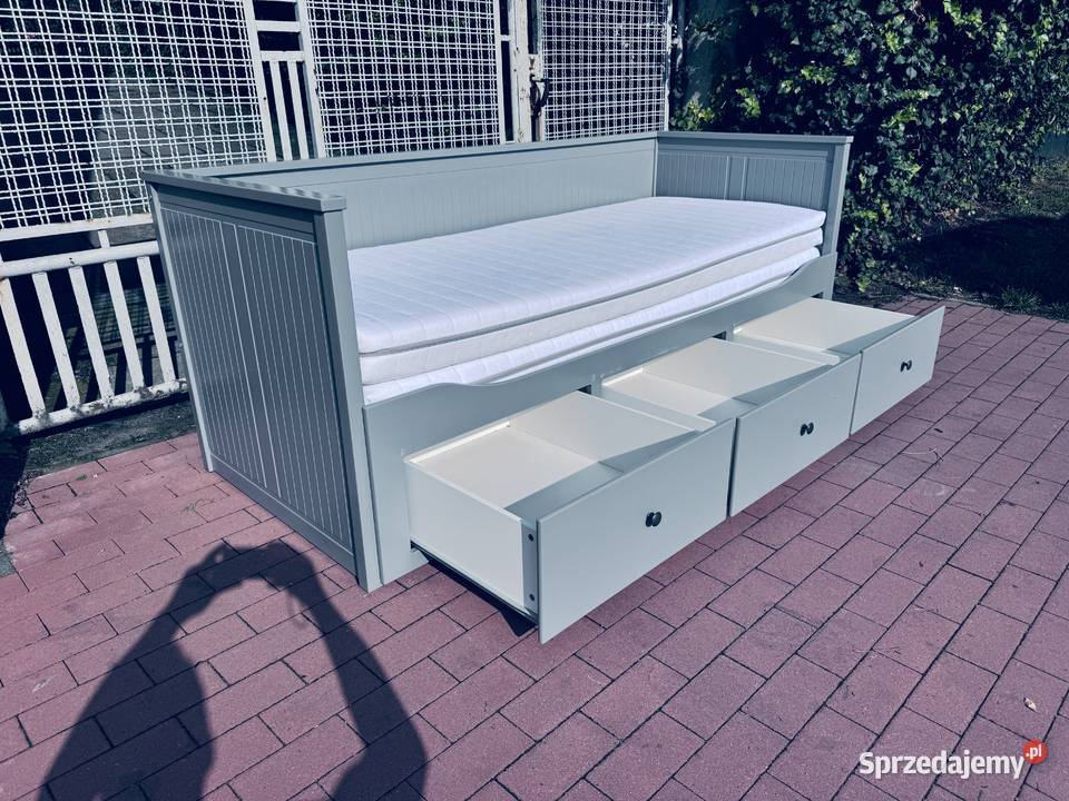 IKEA HEMNES Leżanka Łóżko z 3 szufladami 2 Rybnik