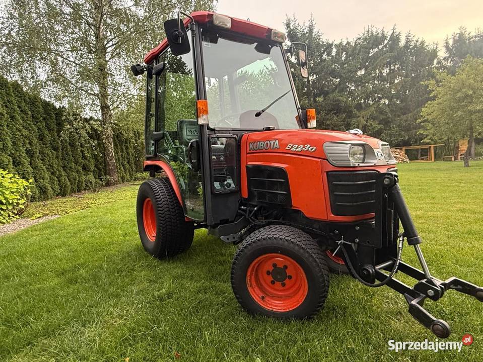 Kubota B2230 teaktor komunalny ciągnik śląskie Częstochowa