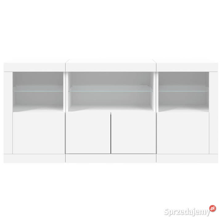 Szafka z oświetleniem LED biała 1425x37x67 Warszawa sprzedam