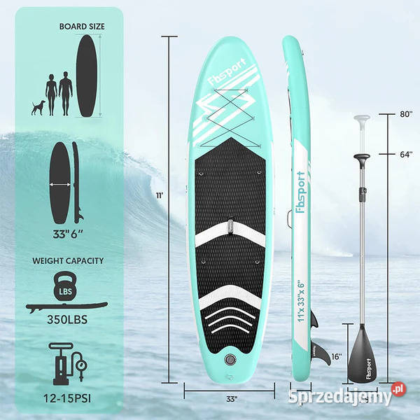 Nadmuchiwana Deska SUP Fbsport 335