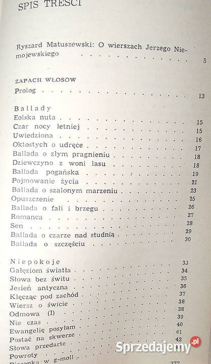 L Niemojowski Wiersze wczesne wybrane