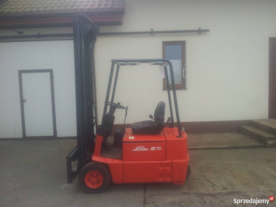 Wózek widłowy Linde E15 324 Belsk Duży