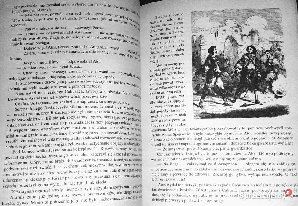 Trzej muszkieterowie Aleksander Dumas Rok wydania 1996 lubelskie Chełm