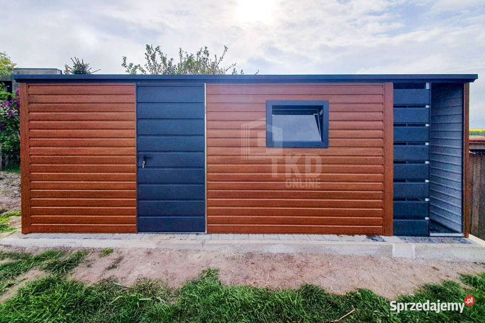 Schowek Domek Ogrodowy 45x3 Wiata 1x3m Drzwi Wrocław